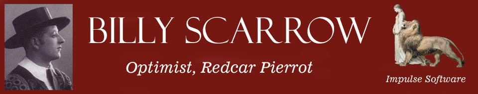Billy Scarrow Header and Logo
